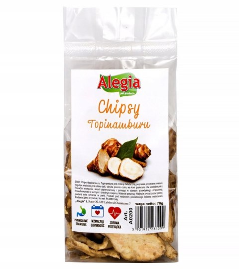 Alegia chipsy topinamburu 70g