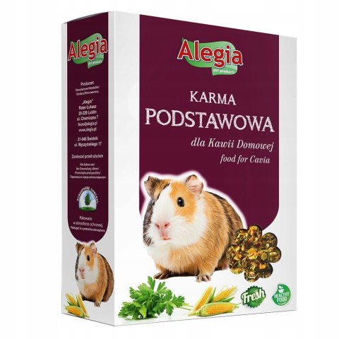 Alegia - karma podstawowa dla kawii domowej 500g