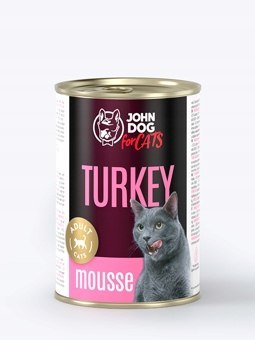 John Dog For Cat Mus Indyk 400g