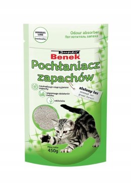 BENEK Pochłaniacz zapachów 450g - zielony las