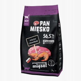 Pan Mięsko Cielęcina z Krewetkami S 5 KG Dla Kota