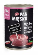 Pan Mięsko Wieprzowina z Kaczką Szczeniak 400g