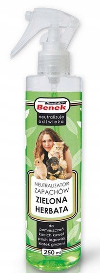 Benek Spray Neutralizator 250ml Zielona Herbata