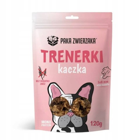 Paka Zwierzaka Trenerki 120g Kaczka