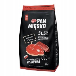 Pan Mięsko Wołowina z Koziną 20KG