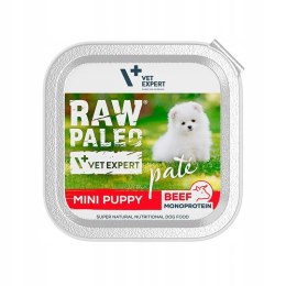 Raw Paleo Beef Pate Mini Puppy 150g Alu Try