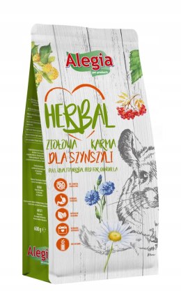 Alegia Herbal Szynszyla ziołowy pokarm 600g