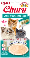 Churu Krem Cat 56g Chicken Crab