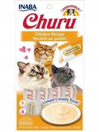 Churu Krem Cat 56g Chicken Kurczak