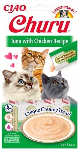 Churu Krem Cat 56g Tuna Chicken