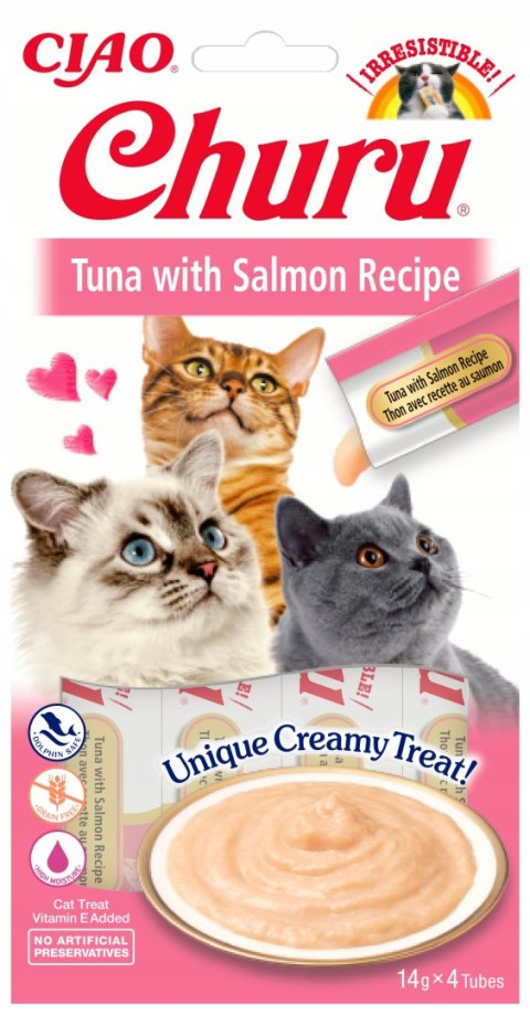 Churu Krem Cat 56g Tuna Salmon