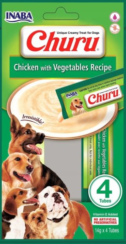 Churu Krem Pies 56g Chicken Vegetables