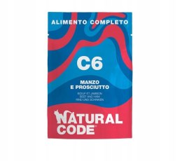 Natural Code Cat 70g C6 Wołowina