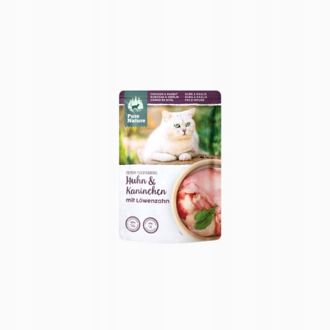 Pure Nature Cat 85g Kurczak z Królikiem