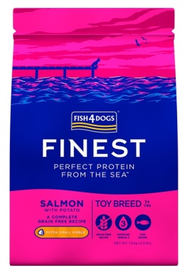 Fish4Dog Finest Salmon Toy Breed 1.5 KG