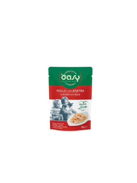 Oasy More Love 70g Kurczak Kaczka