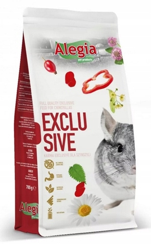 ALEGIA Exclusive Chinchilla - karma dla szynszyli - 700 g