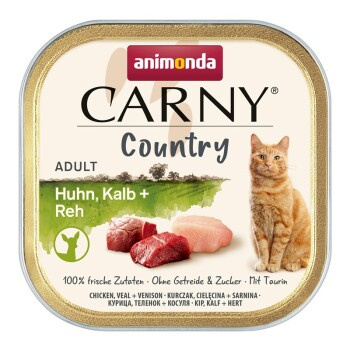 ANIMONDA Carny Country Adult Kurczak,Cielęcina i Sarna 100g