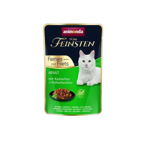 Animonda Vom Feinsten Adult Feine Królik i filet z kurczaka 85g