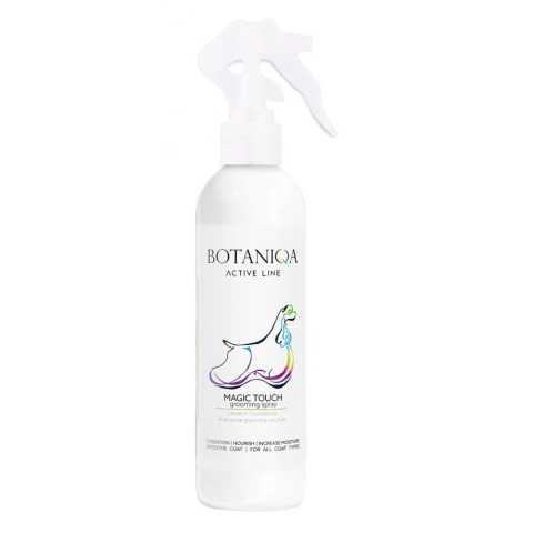 Botaniqa Active Line Magic Touch Grooming Spray 250ml - preparat ułatwiający rozczesywanie, nawilżający i odżywiający sierść psa