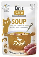 Brit Care Cat Soup Duck 75g