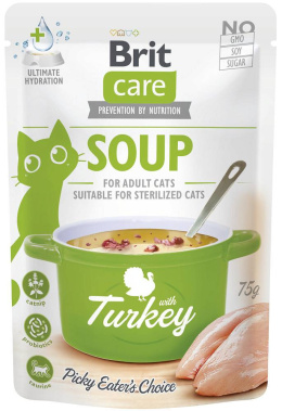 Brit Care Cat Soup with Turkey 75g