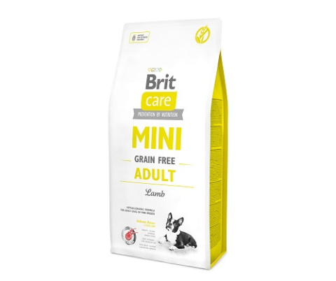 Brit Care Grain Free Adult Mini z jagnięciną 2kg