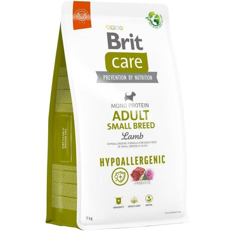 Brit Care Hypoallergenic Adult Small Breed Jagnięcina 3 kg