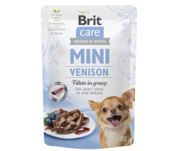 Brit Care Mini Fillets in Gravy with Venison 85g