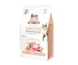 Brit Care Cat Sensitive Turkey and Salmon 400g