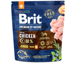 Brit Premium By Nature Junior Medium Kurczak 1Kg