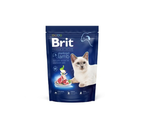 Brit Premium Cat Sterilised z jagnięciną 300g