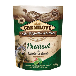 Carnilove Dog Pouch Pheasant and Raspberry 300g