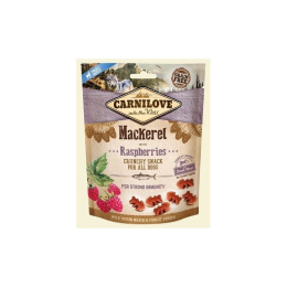 Carnilove Snack Fresh Crunchy Mackerel and Raspberries 200g