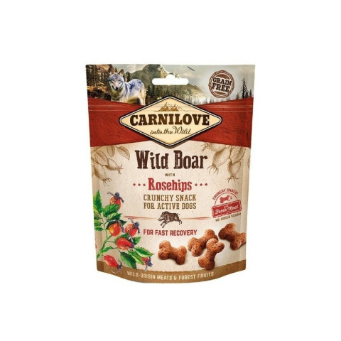 Carnilove Snack Fresh Crunchy Wild Boar and Rosehips 200g