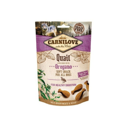 Carnilove Snack Fresh Soft Quail and Oregano 200g