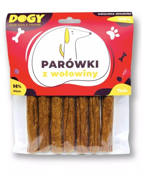 Dogy Parówki z Wołowiny 7 szt