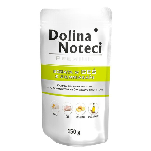 Dolina Noteci Premium bogata w gęś z ziemniakami saszetka 150 g