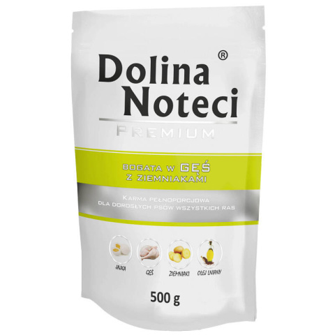 Dolina Noteci Premium bogata w gęś z ziemniakami saszetka 500 g