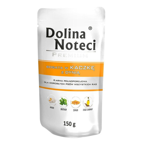 Dolina Noteci Premium bogata w kaczkę z dynią saszetka 150 g