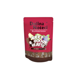 Dolina Noteci Superfood Beef and Goose Hearts 300g