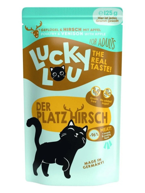 Lucky Lou Adult Drób i Jeleń 125g