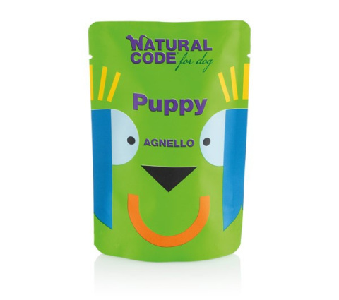 Natural Code Dog 100g Puppy sasz. jagnięcina