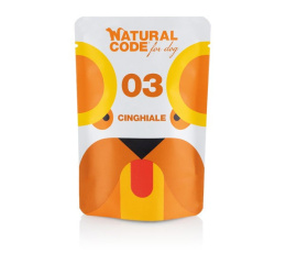 Natural Code Dog 100g sasz. 03 dzik