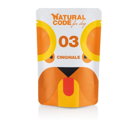 Natural Code Dog 100g sasz. 03 dzik