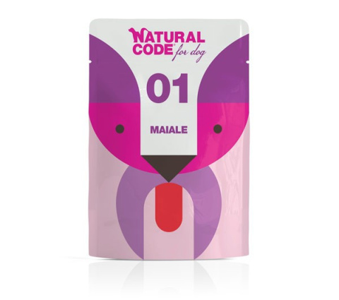 Natural Code Dog 300g sasz. 01 wieprzowina