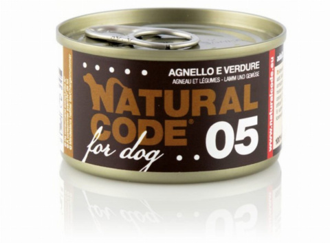 Natural Code Karma Dog 05 jagnięcina z warzywami 90g