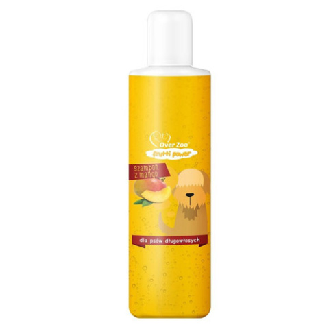 OVER ZOO - Szampon mango dla psów długowłosych 200ml