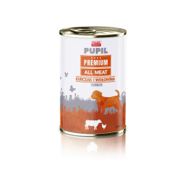 PUPIL Premium All Meat JUNIOR kurczak i wołowina 400 g