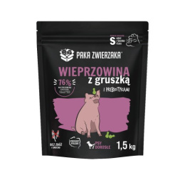 Paka Zwierzaka Wieprzowina z gruszką 